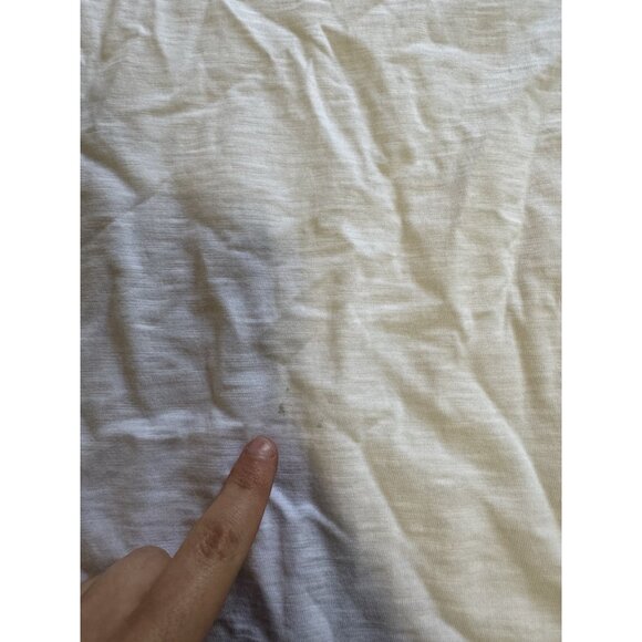 Christopher Banks Short Sleeve Women Blouse Size Petite Medium Lace Flamingo - Picture 9 of 10